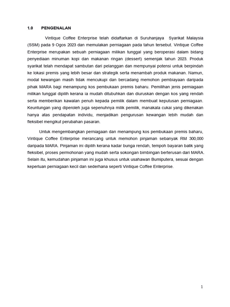 2 Template Laporan RP 2025 ( Pengenalan) BARU(1) Imran 3 | PDF