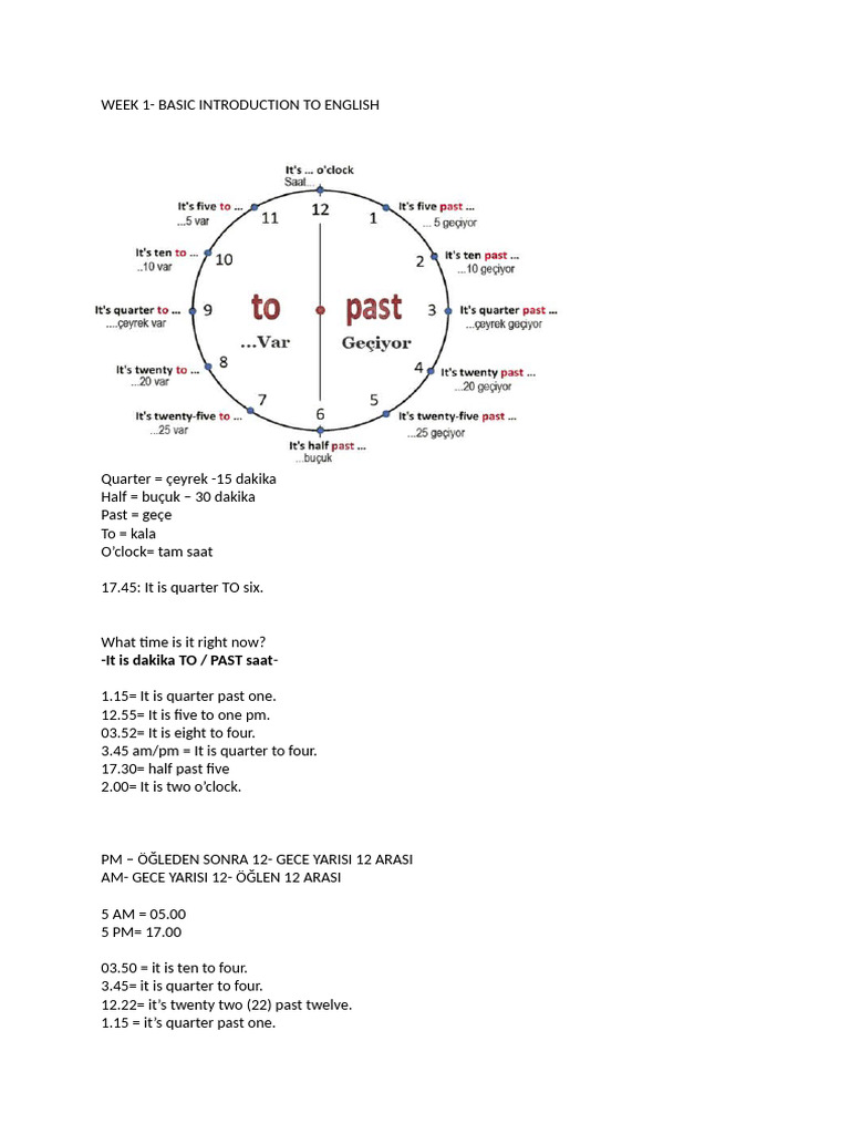 Basic English 2 | PDF