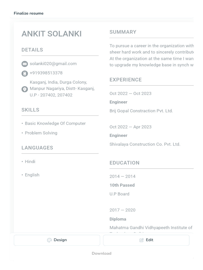 Review Your Resume _ BetterCV | PDF