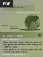 Solar Pump Ppt Pump Solar Energy