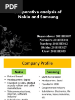 Group 3 Nokia Vs Samsung