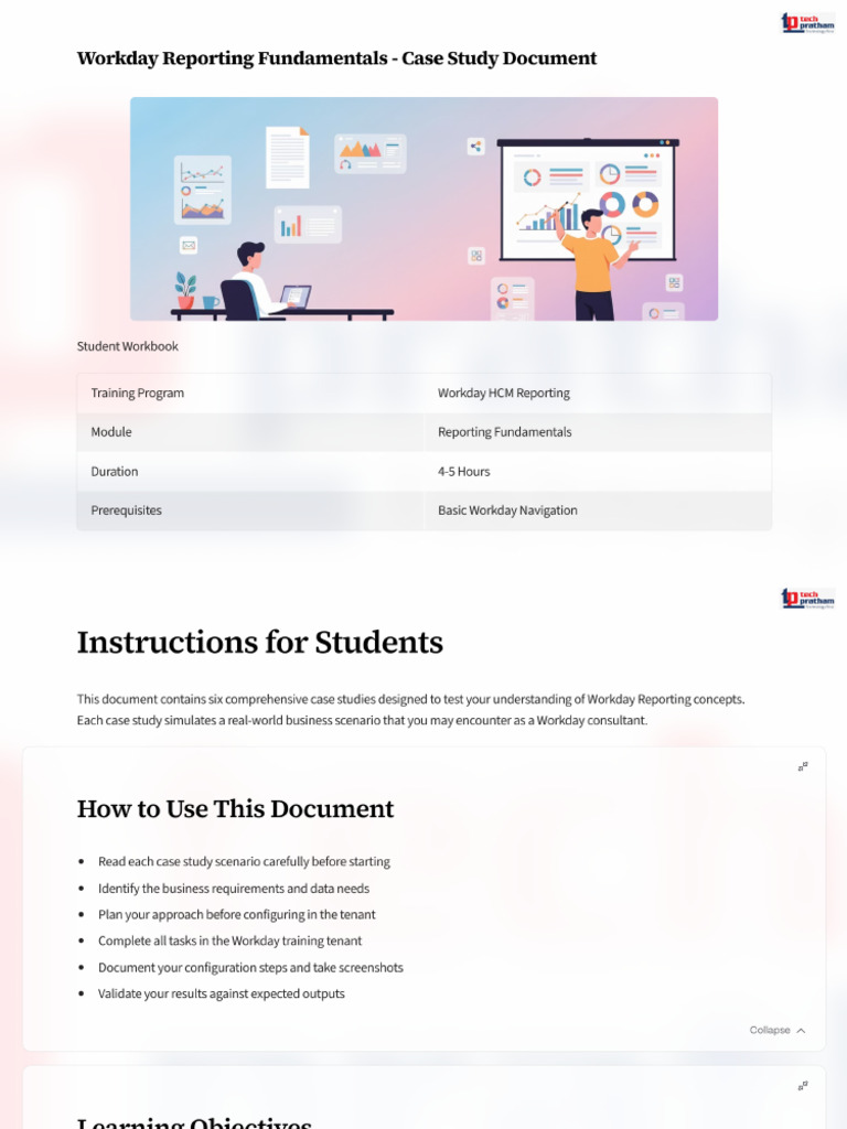 2_Workday Reporting_Case Study Document | PDF