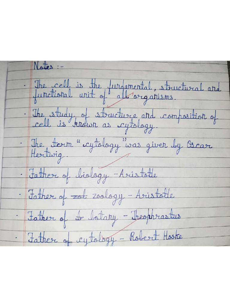 Cell Notes (2) | PDF