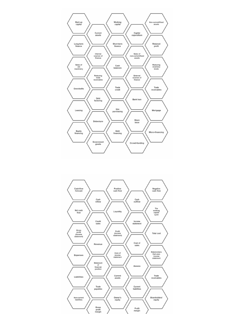 Business Unit 5 Hexagon Grid | PDF
