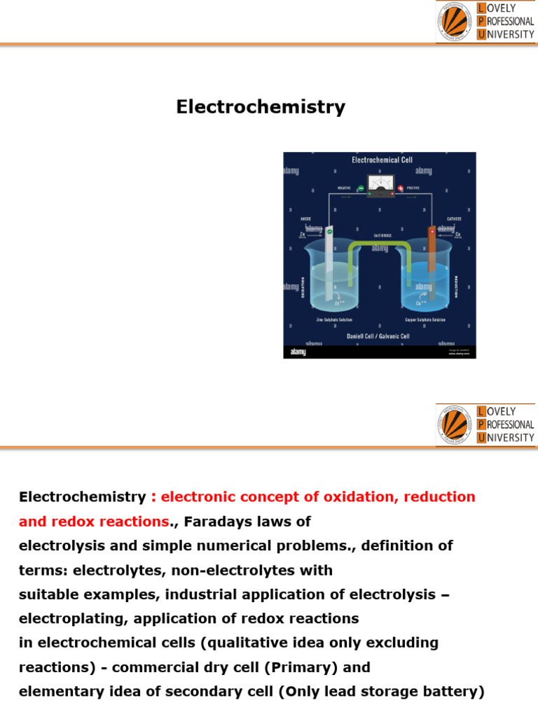 Unit 4 Complete | PDF | Electrochemistry | Redox