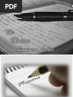 The Modern Business Letter