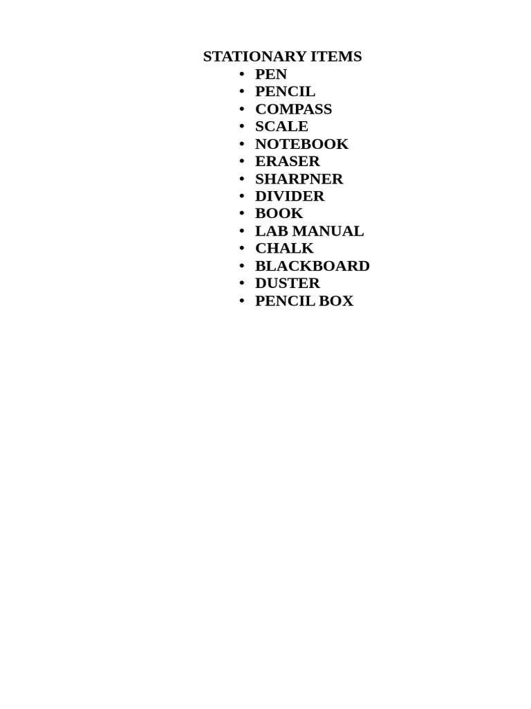 Bulleted List (1) | PDF