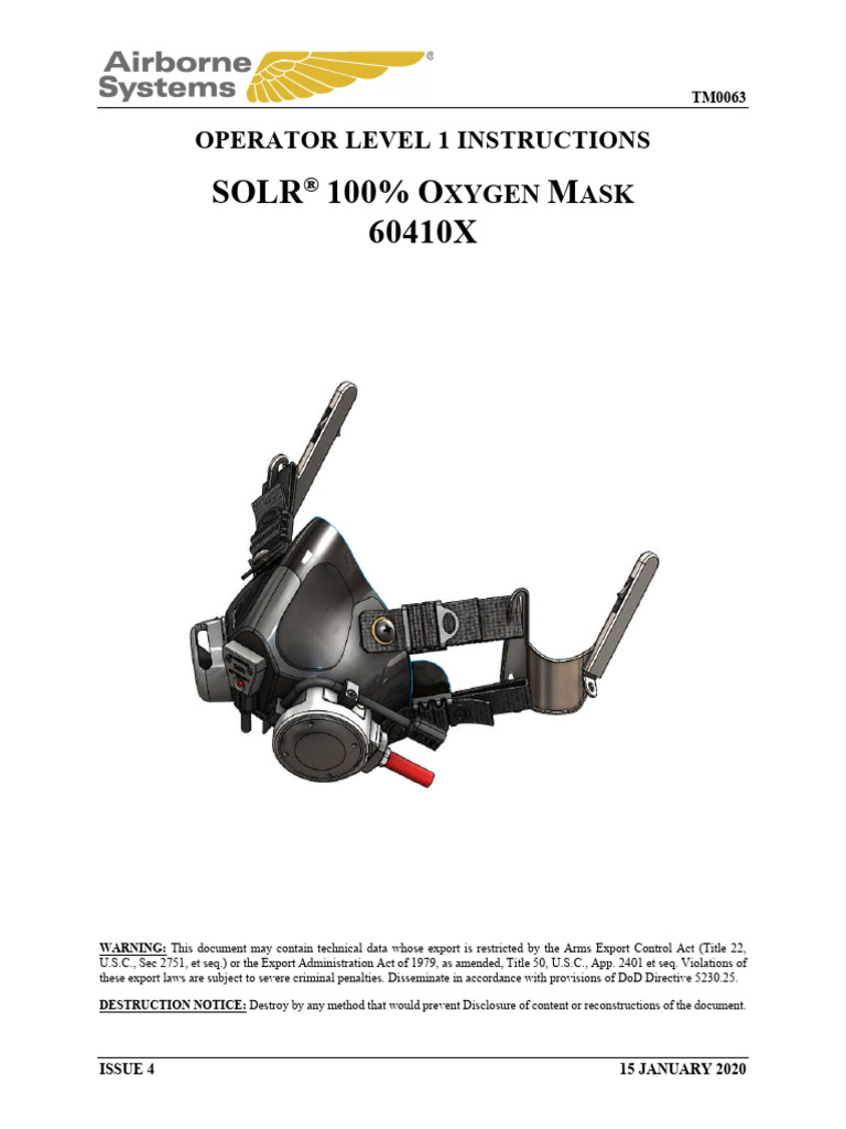 Mask Lvl 1 | PDF | Oxygen | Water