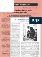 Historische Tatsachen - Nr. 01 - Udo Walendy - Kriegs-, Verbrechens - Oder Propagandaopfer (1975-1994, 40 S., Scan-Text)