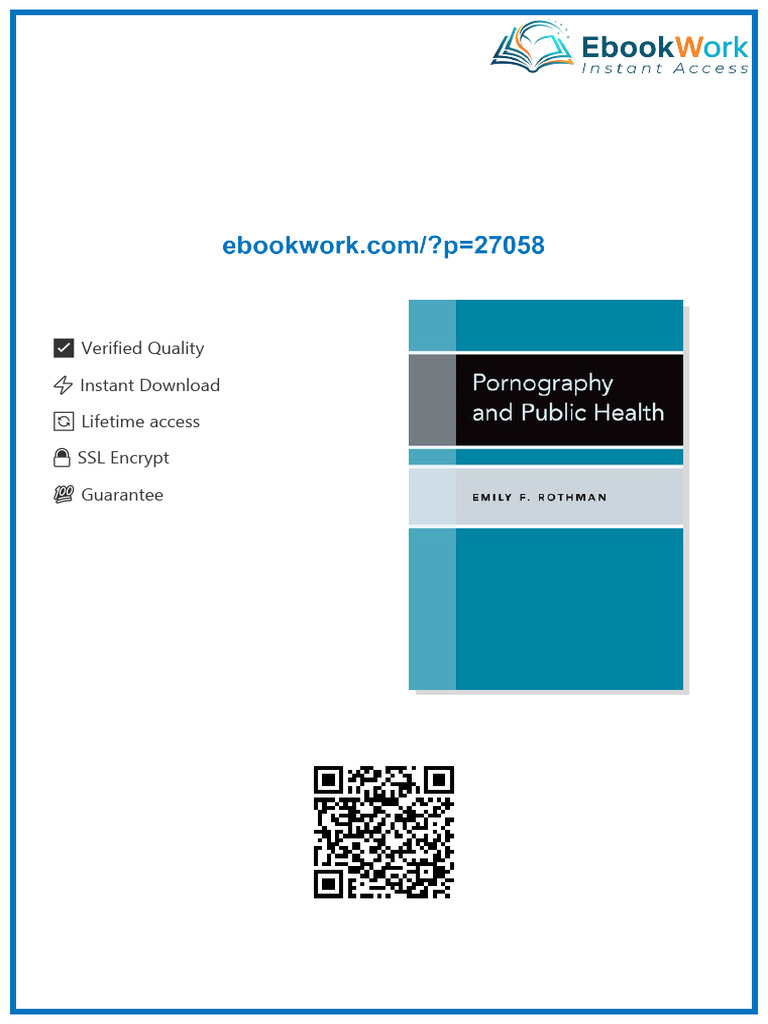 Pornography and Public Health Emily F. Rothman latest pdf 2026 | PDF ...