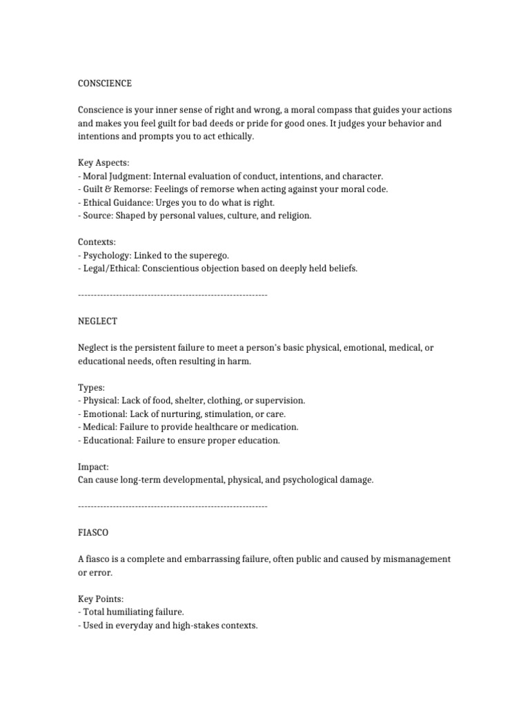 Vocabulary Memorization Notes | PDF
