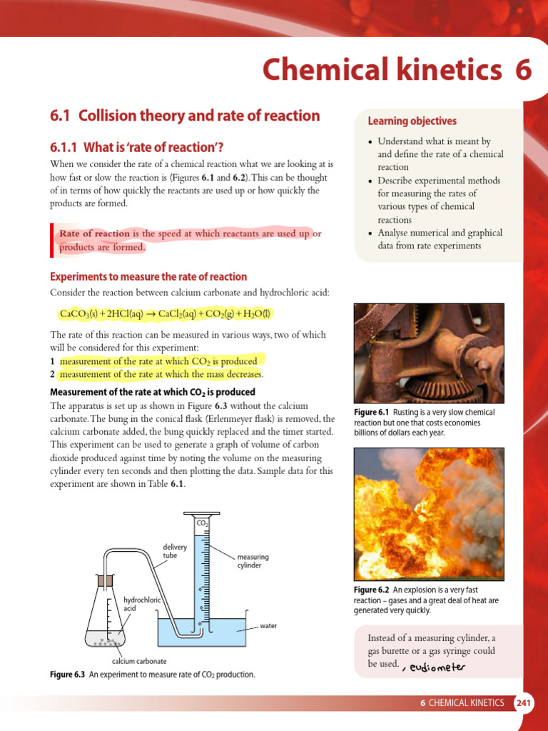 Kinetics | PDF | Reaction Rate | Activation Energy