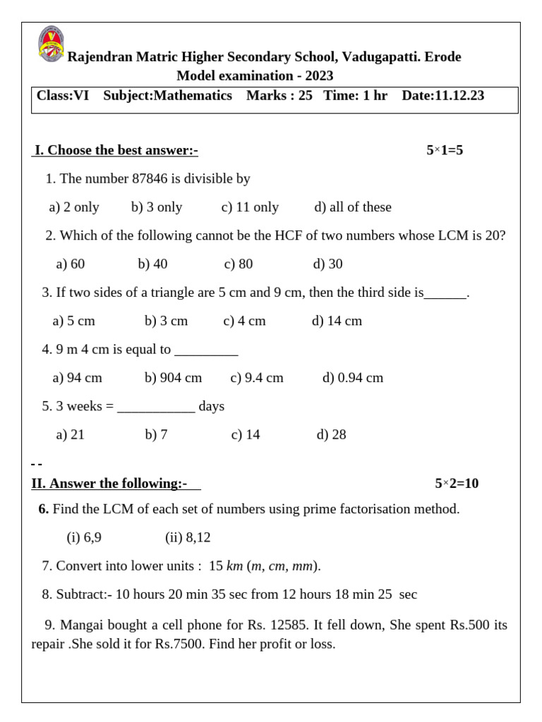 6 th model | PDF