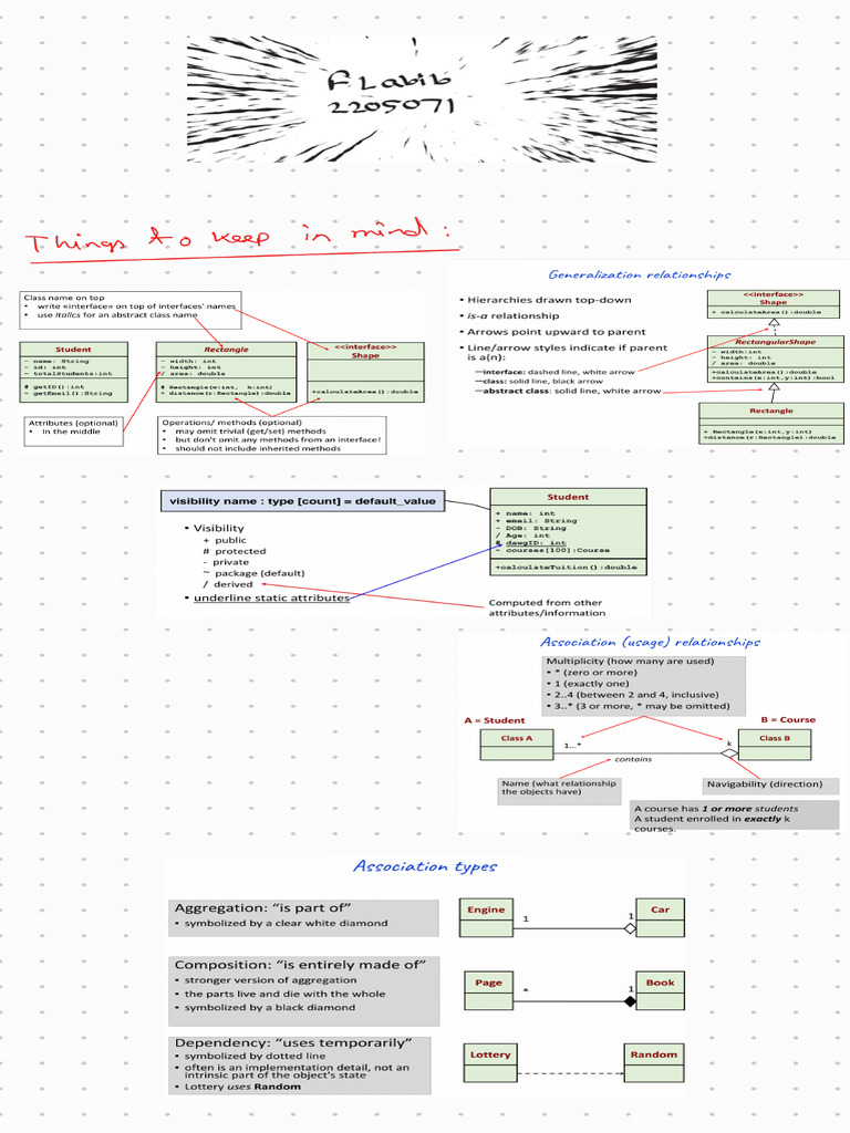 General UML and Creational DP TF Lbb | PDF