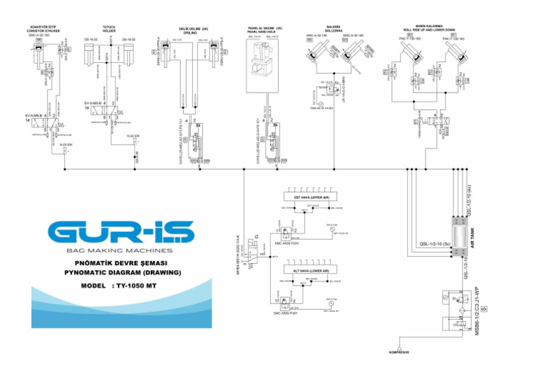Pneumatic Drawing 01 | PDF