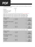 ACCA F2 Variances