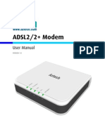 User Manual DSL605EU