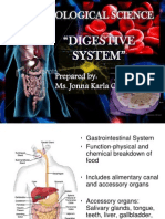 Biological Science - The Digestive System