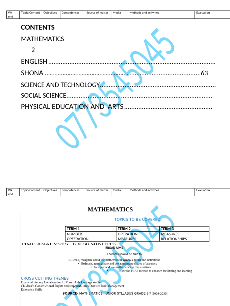 GR 6 HBC SCHEME T2 2026_064449 | PDF | Phonics | Word