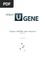 Unipro UGENE User Manual