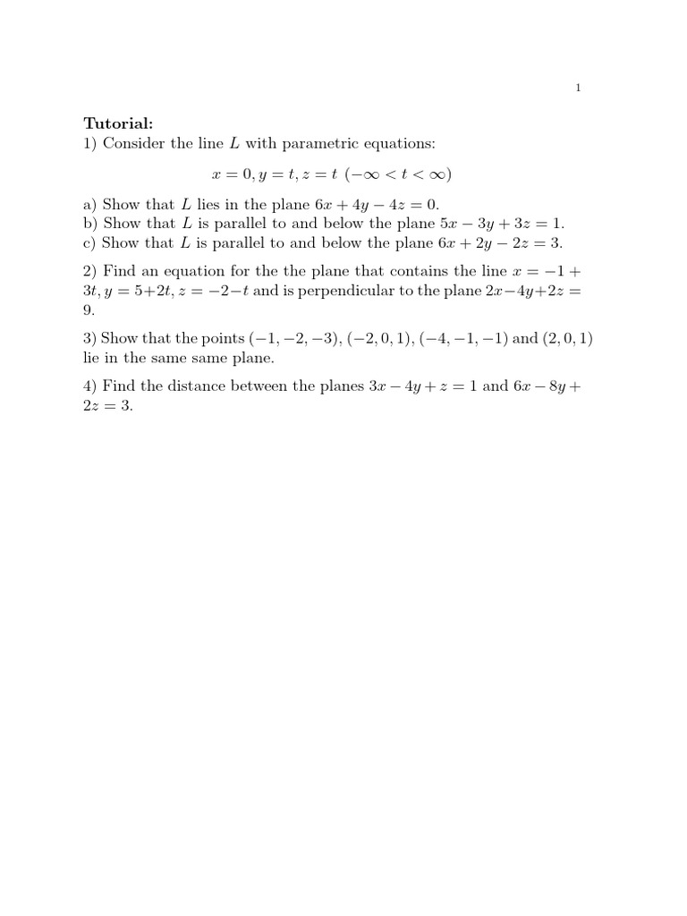Tutorial 10 Chapter3 3 3 4 | PDF