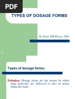 Dosage Forms: Classification and Examples | PDF | Tablet (Pharmacy ...