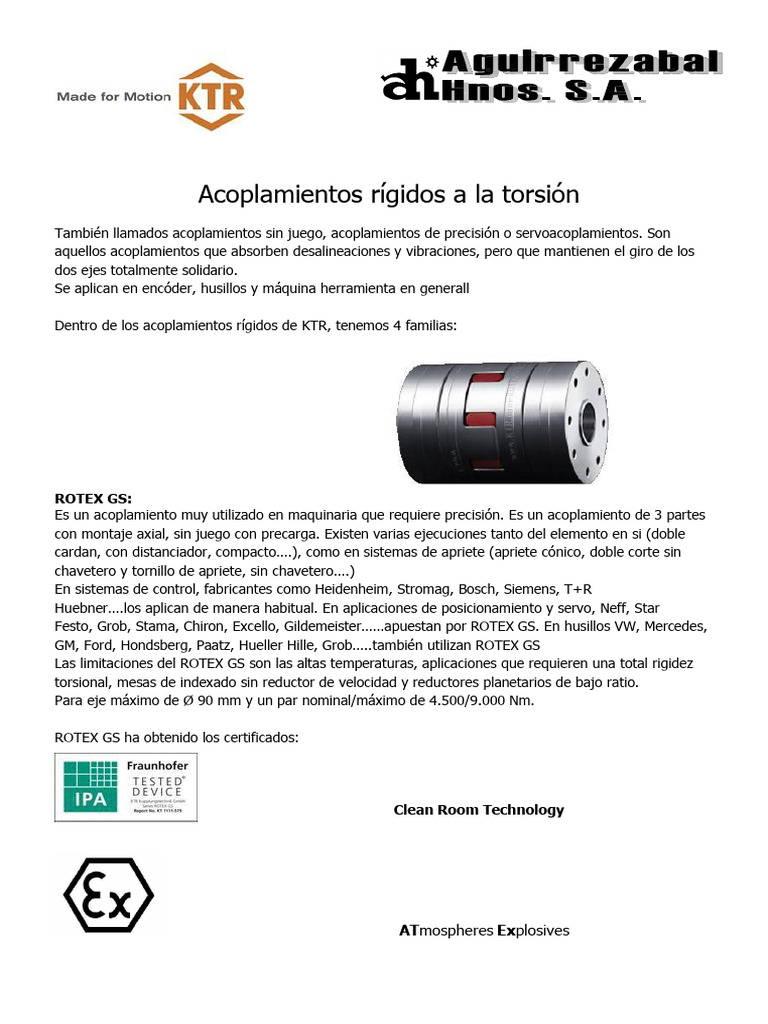 5 Acoplamientos Rígidos a La Torsión | PDF | Máquinas | Ingeniería mecánica