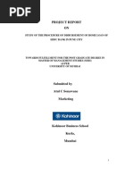 Download ATUL Project Report on Study on Home Loans of Hdfc Bank by abhijit055 SN103699090 doc pdf