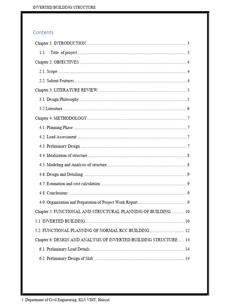 Inverted Building Structure Analysis Ansd Design | PDF | Structural ...