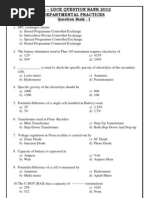 Tta - Ldce Question Bank 2012 Departmental Practices