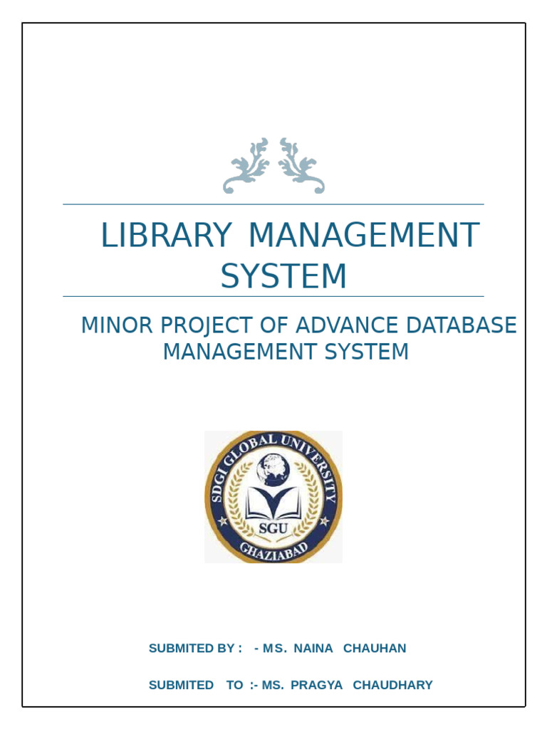 Library Management System | PDF