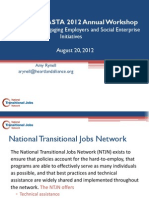 NAWRS NASTA Workshop, Engaging Employers, NTJN, August 2012 v2