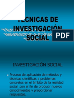 tecnicas de Investigacion