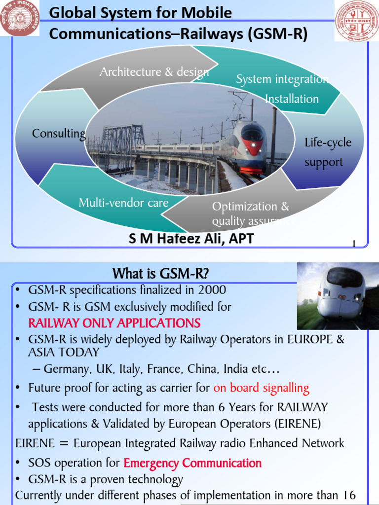GSM - R Online | PDF | Computer Standards | Mobile Technology