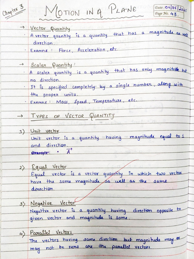 Ch3 Physics | PDF