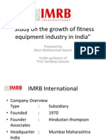 Study on the Growth of Fitness Equipment