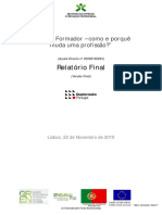 Quaternaire Portugal 2010 - Formador, Como e Porquê Muda Uma Profissão (Relatório Final para o Iefp)