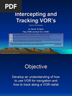VOR Procedures and Interception Methods | PDF | Transport Safety ...