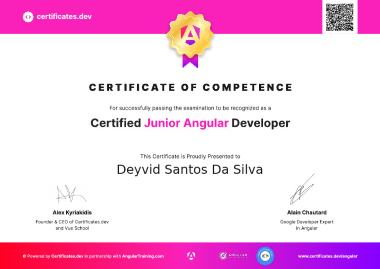 Certificado Angular Jr | PDF
