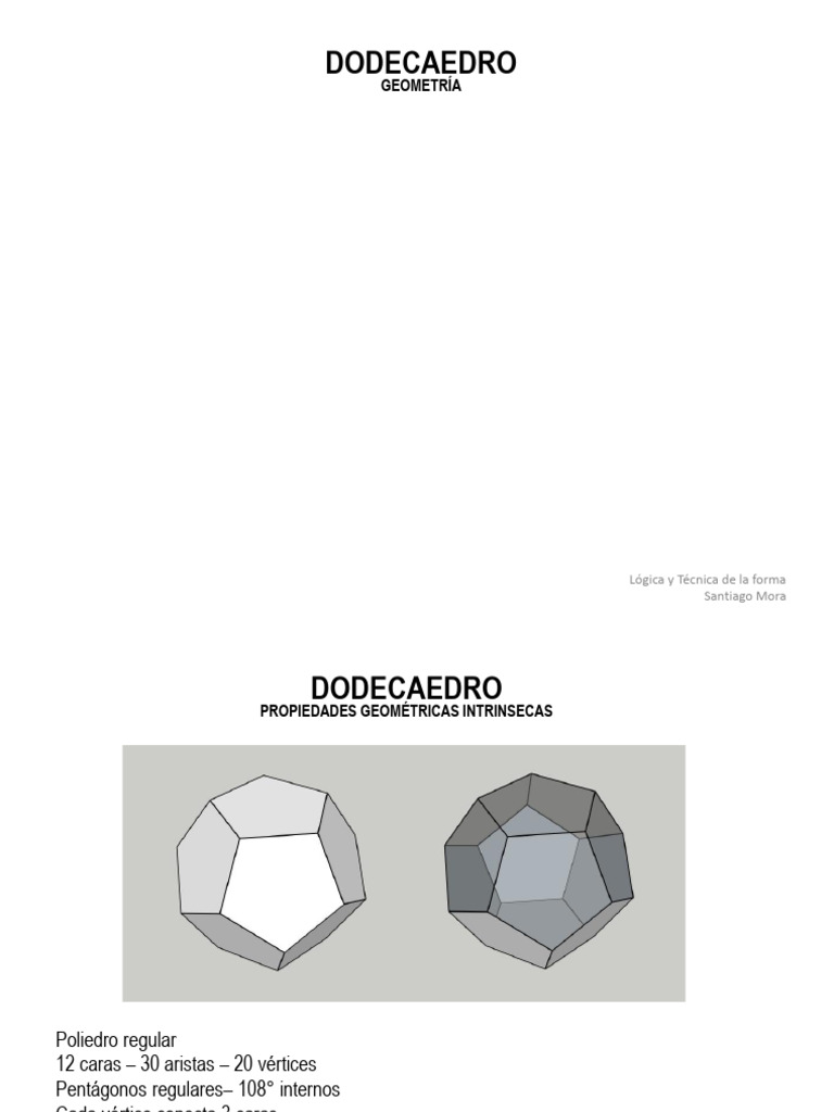 EXPLORACION 1 - DODECAEDRO | PDF | Triángulo | Rectángulo
