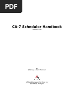 CA7 Job Scheduling Guide | PDF | Command Line Interface | Computer ...