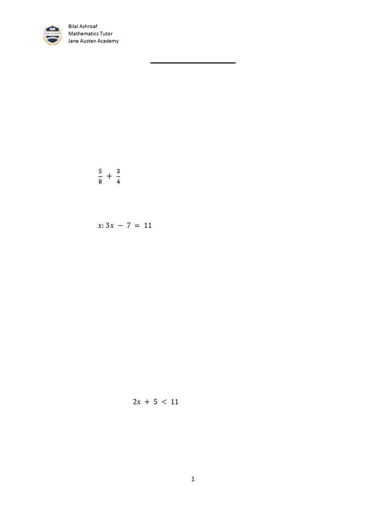 Grade 8 Unit Test | PDF
