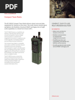 Motorola Solutions P25 SRX 2200 Enhanced Combat Radio Specifications ...
