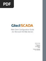 Web Client Configuration Guide (For Microsoft IIS Web Server)