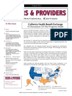 Payers & Providers National Edition – Issue of August 2012