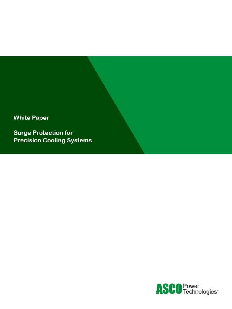 Asc Spd Wp Precision Cooling | PDF | Data Center | Electrical Engineering