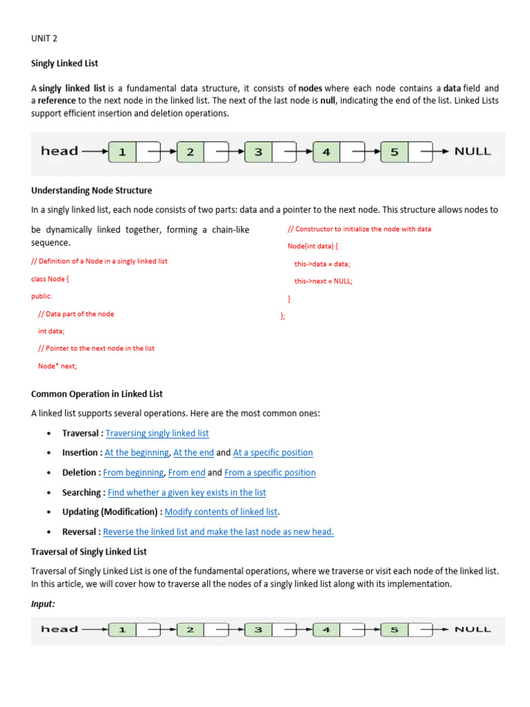 Unit 2 | PDF | Queue (Abstract Data Type) | Computing