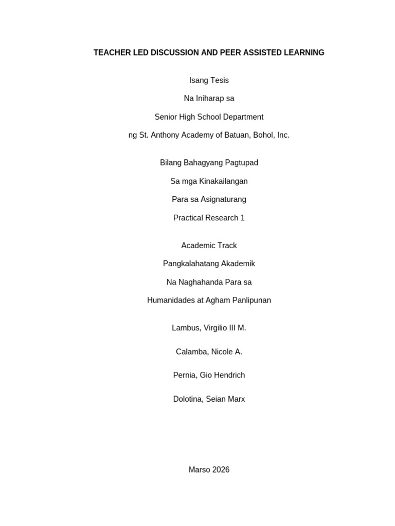 Tagalog Version | PDF