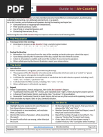 Ah Counter Role and Reporting Script | PDF
