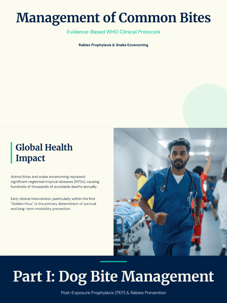 Management of Common Bites | PDF